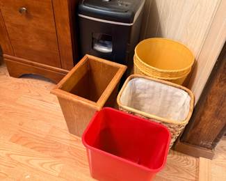 waste bins