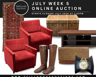 StillGoode July 2026 Week 5 Online Auction