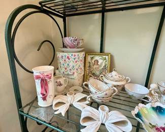 Vintage Porcelain, Tea Cups & Cottage Décor