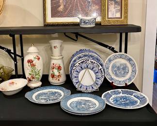 Blue & White Transferware & Decorative Porcelain Collection