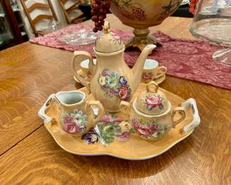 Vintage Hand-Painted Nippon Tea Set