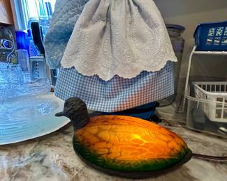 Vintage Lighted Duck Accent Lamp