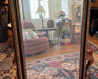 Large Framed Wall Mirror