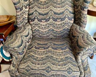 Traditional Wingback Accent Chair