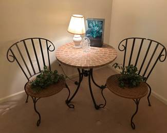 Tile Table & Chairs