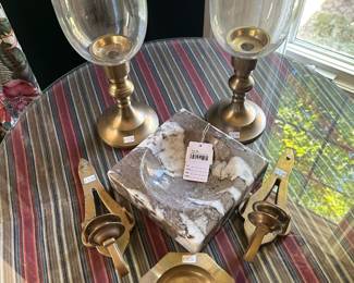 Candle Holders, Ashtray
