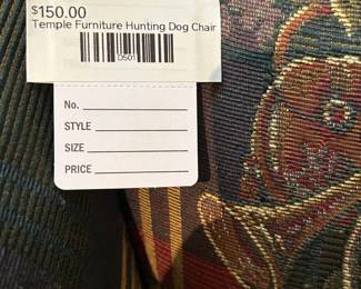 Temple Furniture Hunting Dog Chair