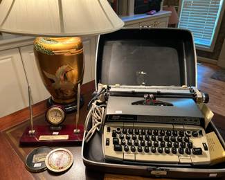 Typewriter, Decorative Table Lamp