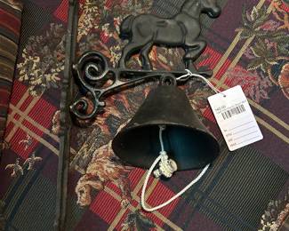 Cast Iron Horse Door Bell 
