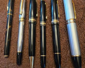 Meisterstuck Montblanc pens