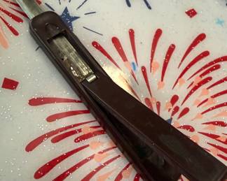 vintage utility folding knife