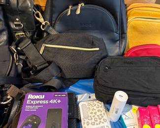 roku express 4K+ fanny packs, leather backpack