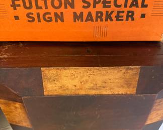 fulton special sign marker