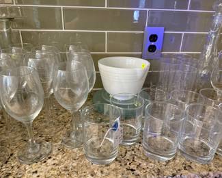wine glasses