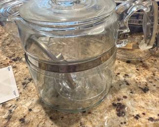 glass coffee percolator
