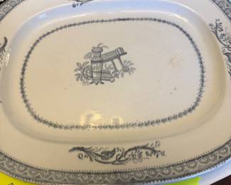 Thomas Till and Sons Transferware Platter
