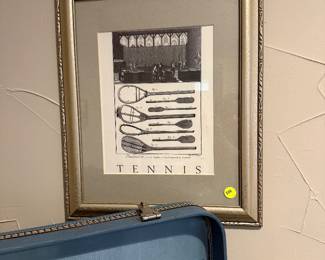 tennis artwork