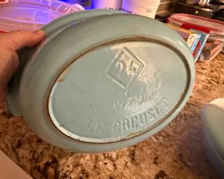 vintage Le Creuset cookware