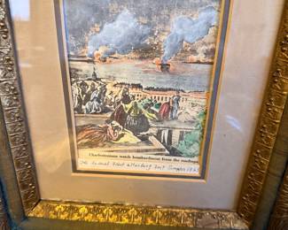 print of Bombardment of Sumter