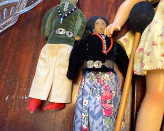 vintage navajo cloth dolls