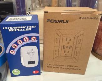 ultrasonic pest repeller, surge protector