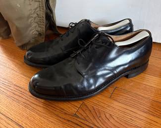 Sz 12 Men's Military Dress Shoes 