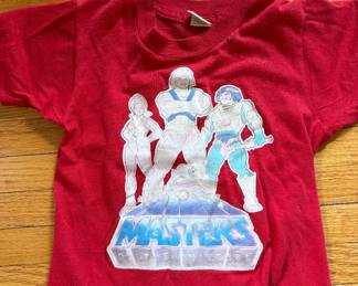 1980s Mattel Master of the Universe Kids T-shirt 