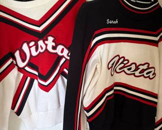 Vintage Cheerleading Sweaters 