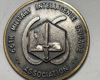 66th Military Intelligence Brigade Association challenge coin