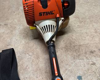 Stihl HT 131 gas-powered telescopic pole pruner featuring a 36.3cc engine