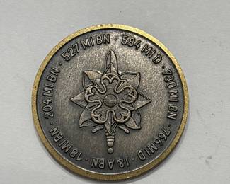 66th Military Intelligence Brigade Association challenge coin