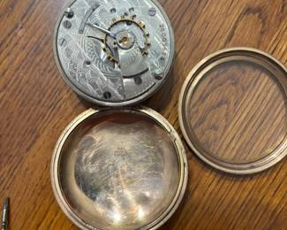 1923 Elgin National Watch Company. There is some script etched into the inside back case which is not visible in this picture.