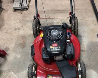 Toro gas powered lawn mower