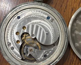 Custom-made pocket watch for the Solar Watch Co. by the New York Standard Watch Company in 1900. You can see the serial number in this picture #1540911