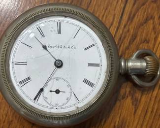 Custom-made pocket watch for the Solar Watch Co. by the New York Standard Watch Company in 1900.