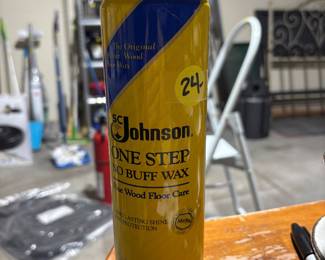 Don’t normally show prices but you can see this one. Johnson One Step No Buff Wax. HTF these days. No longer being made. 