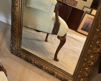 Lot 39: Ornate Framed Wall Mirror