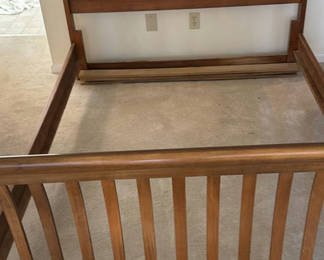 Lot 48: Wooden Bed Frame