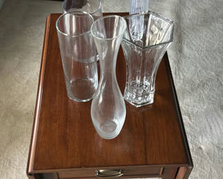 Lot 12: Assorted Glass Vases