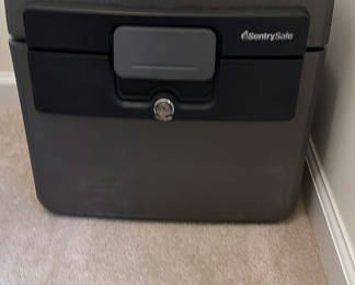 Lot 47: SentrySafe Lockbox Safe with Keys