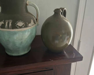 Lot 16: Two Decorative Ceramic Vases