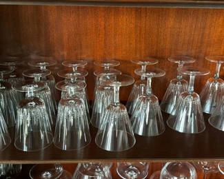 Lot 13: Set of Stemmed Glassware