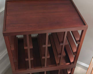 Lot 114: Wooden Wine Rack Cabinet