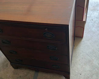 Lot 86: Wooden Four-Drawer Chest