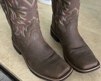 Lot 57: Pair of Brown Western Cowboy Boots