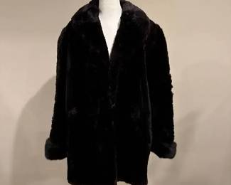 Black Fur Coat