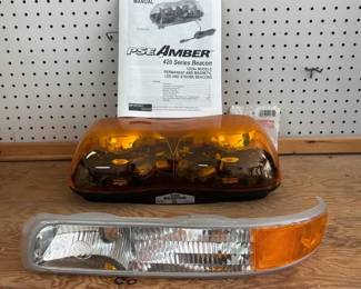 PSE Amber 420 Series Beacon 1224v Models, Parking Turn Signal Light GM