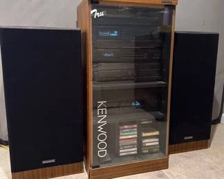 Kenwood Tower of Power Stereo System and Speakers