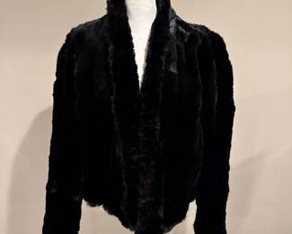 Black Fur Jacket