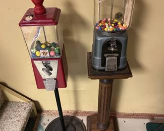 Antique Gum Ball Machines